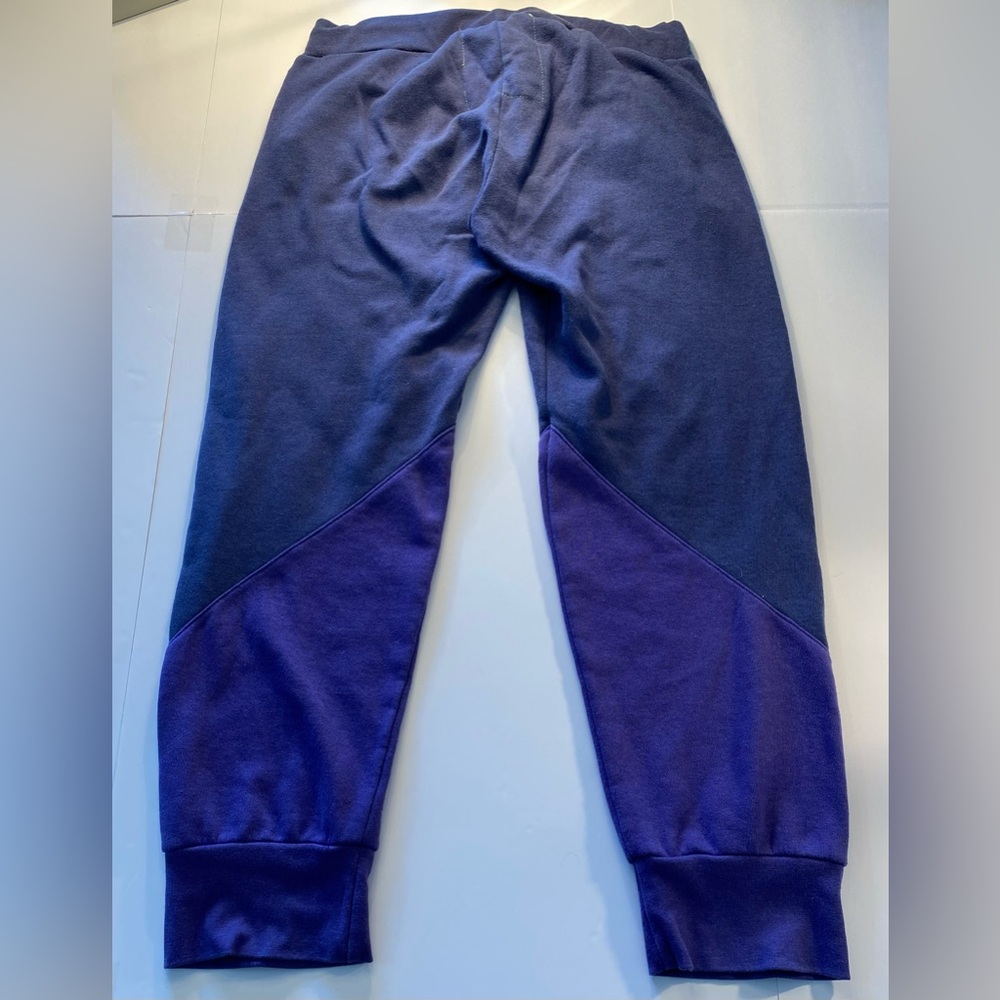 Aviator Nation Color Block Unisex Joggers  X-LARGE  navy/purple - Picture 6 of 8